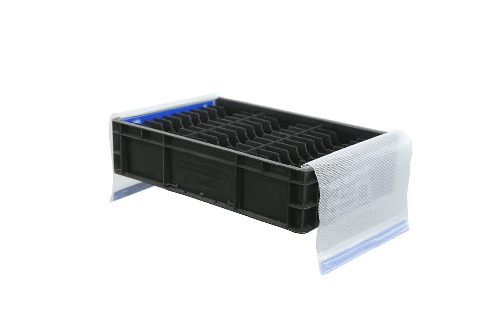 带防尘帘周转箱